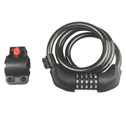 BIKERSAY BK042A 120cm Bicycle Anti-theft Password Lock, BK042A