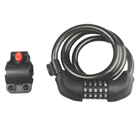 BIKERSAY BK042A 120cm Bicycle Anti-theft Password Lock, BK042A
