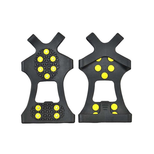 10 Teeth Ice Claw Outdoor Non-slip Shoes Covers for Ice Snow Ground, Size : M, Size : M