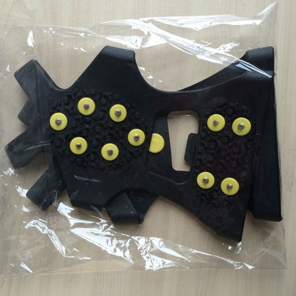 10 Teeth Ice Claw Outdoor Non-slip Shoes Covers for Ice Snow Ground, Size : M, Size : M
