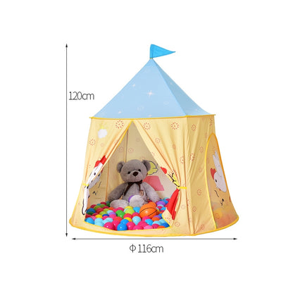 Chick Pattern Children Indoor Outdoor Tent Play House Ocean Balls Game Castle, Chick Pattern