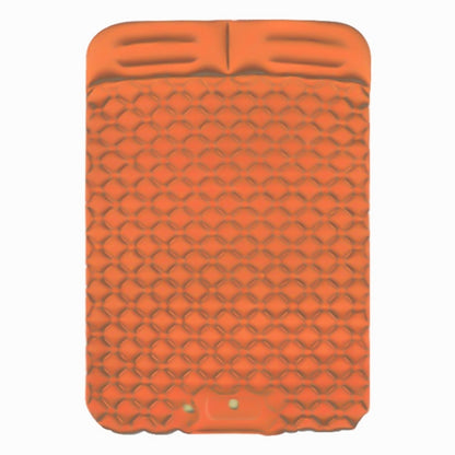 Outdoor Camping Foot-step Automatic Inflatable Cushion Portable TPU Inflatable Double Bed, Size: 195 x 119 x 16cm, Foot-step Dark Blue, Foot-step Orange, Foot-step Emerald, Foot-step Peacock Blue