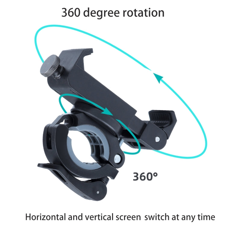 Rotatable PVC Motorcycle Bicycle Handlebar Mount Mobile Phone Holder, Handlebar Holder B