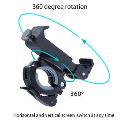 Rotatable PVC Motorcycle Bicycle Handlebar Mount Mobile Phone Holder, Handlebar Holder B