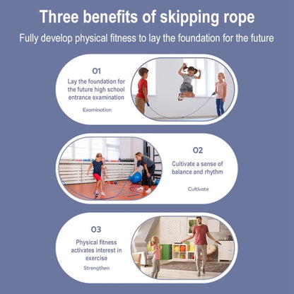 Fitness Men Women Lose Weight Essential Exercise Slimming Glowing Skipping Rope, Style: Corded, Corded
