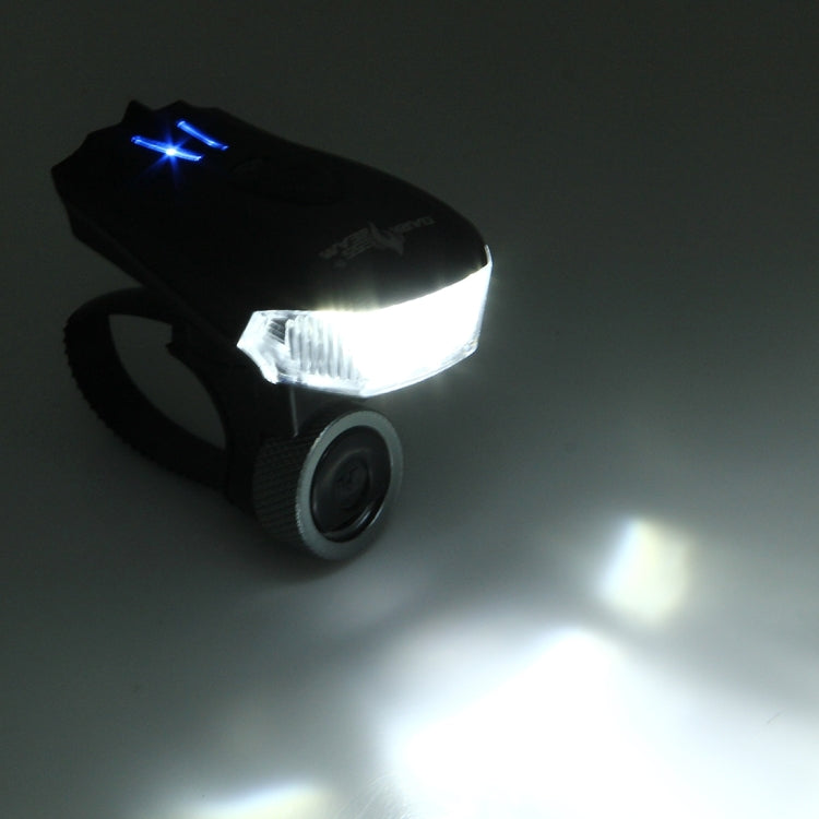 Waterproof USB Rechargeable 5 Modes Yellow & White Light 400LM COB LED Bike Taillight, Yellow & White Light Bike Taillight