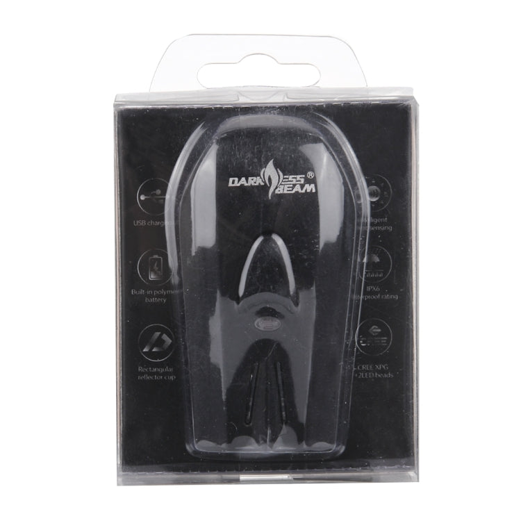 Waterproof USB Rechargeable 5 Modes Yellow & White Light 400LM COB LED Bike Taillight, Yellow & White Light Bike Taillight