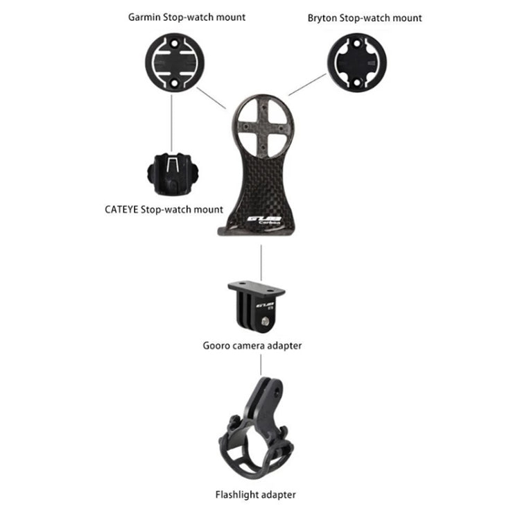 GUB 693 Carbon Fibre Road Bike MTB Speedometer Holder, GUB 693