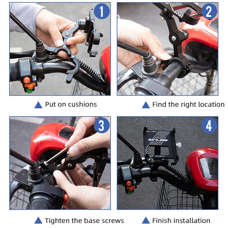 GUB Plus 11 Rotatable Bicycle Phone Holder