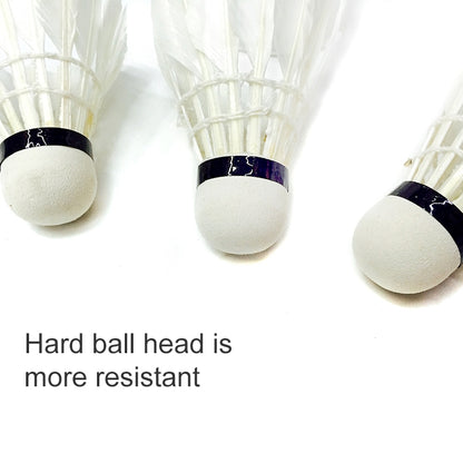 3 PCS Barrel Hard Head Badminton, Suitable for Home Entertainment, 3 PCS