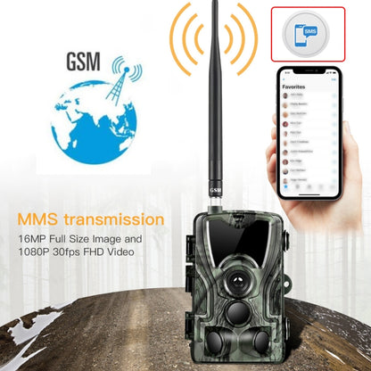 HC801M 2G GSM Waterproof IP66 IR Night Vision Security Hunting Trail Camera, 120 Degree PIR Angle, HC801M 2G GSM