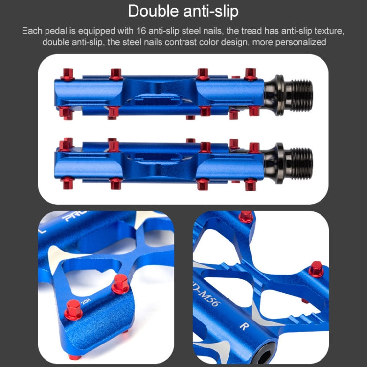 PROMEND PD-M56 1 Pair Mountain Bicycle Aluminum Alloy 3-Bearings Pedals, PD-M56