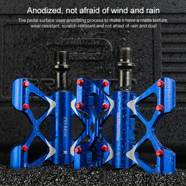 PROMEND PD-M56 1 Pair Mountain Bicycle Aluminum Alloy 3-Bearings Pedals, PD-M56