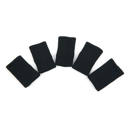 5 in 1 Nylon Movement Protector Finger Sleeve, 5 in 1 Nylon Finger Sleeve(Blue), 5 in 1 Nylon Finger Sleeve(Black)