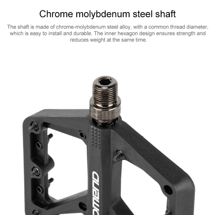 PROMEND PD-M42 1 Pair Mountain Bicycle Nylon High-speed Bearing Pedals, PD-M42