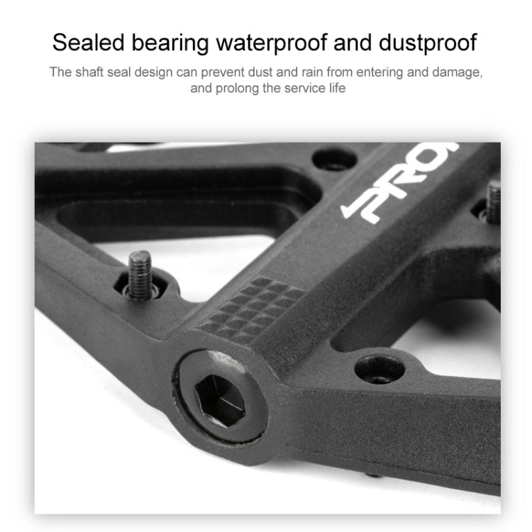 PROMEND PD-M42 1 Pair Mountain Bicycle Nylon High-speed Bearing Pedals, PD-M42