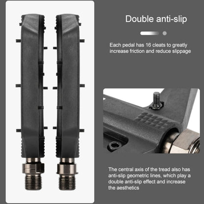 PROMEND PD-M42 1 Pair Mountain Bicycle Nylon High-speed Bearing Pedals, PD-M42