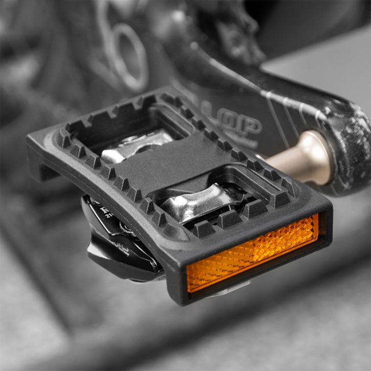 PROMEND PD-M04 1 Pair Mountain Bicycle Lock Pedal Turn Flat Pedal Buckle, PD-M04