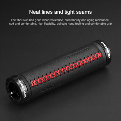 PROMEND GR-501 1 Pair Microfiber Leather Mountain Bicycle Grips Cover, GR-501