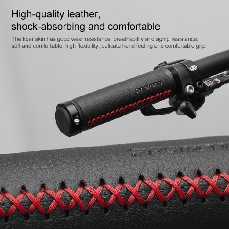PROMEND GR-501 1 Pair Microfiber Leather Mountain Bicycle Grips Cover, GR-501