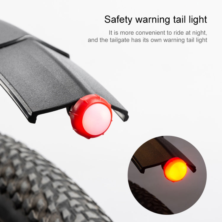 PROMEND NB-28370 1 Pair Bicycle Quick Release Plastic Retractable Mudguard, PROMEND NB-28370