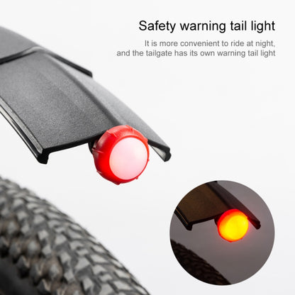 PROMEND NB-28370 1 Pair Bicycle Quick Release Plastic Retractable Mudguard, PROMEND NB-28370