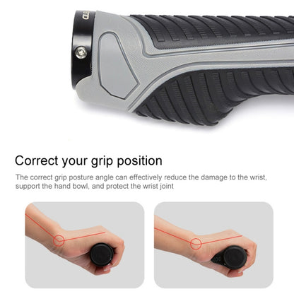 PROMEND GR-504 1 Pair TPR Ergonomic Ball Bicycle Grip Cover, GR-504