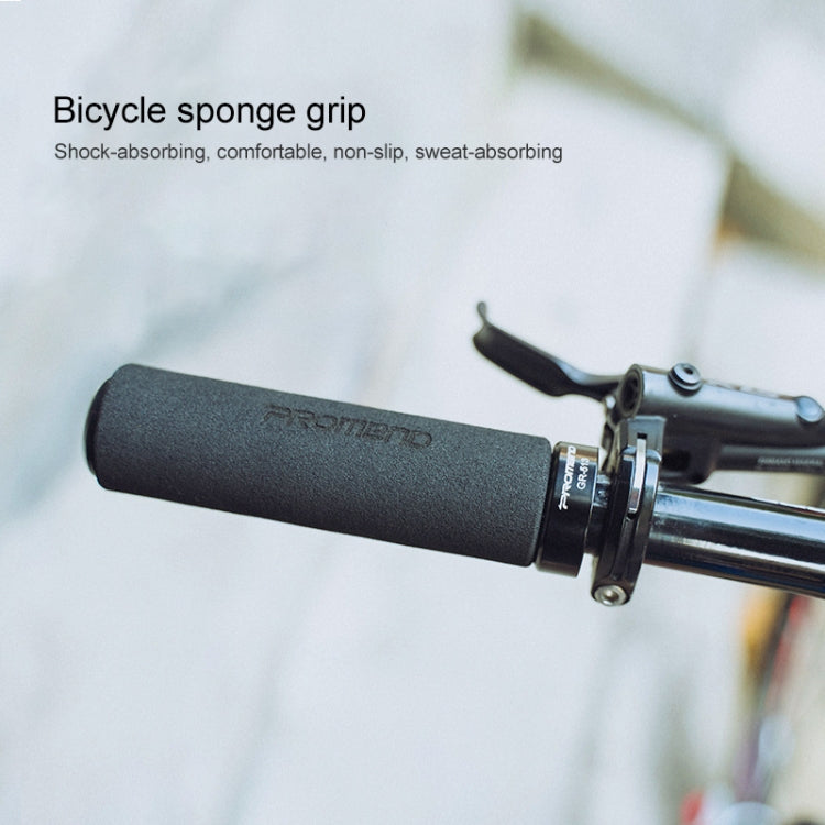 PROMEND GR-513 1 Pair Bicycle Antiskid Sweat-absorbing Sponge Grips Cover, GR-513