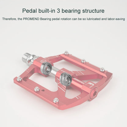 PROMEND PD-M88 1 Pair Mountain Bicycle Aluminum Alloy 3-Bearings Pedals, PD-M88