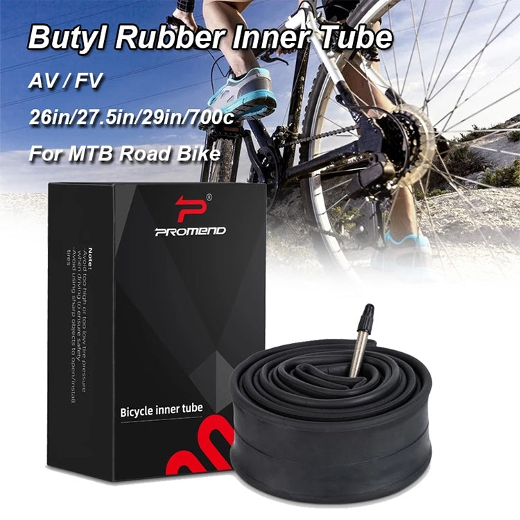 PROMEND 29 x 1.95 FV Mountain Bike Butyl Pneumatic Inner Tube, 29 x 1.95 FV
