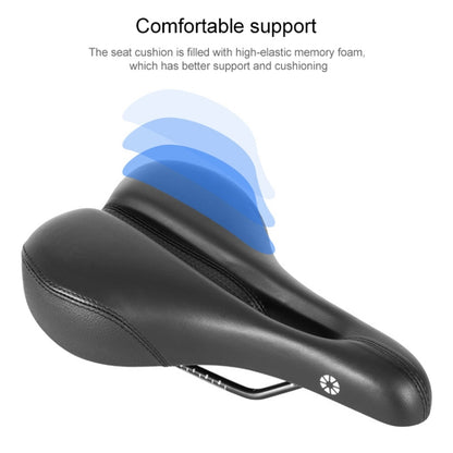 PROMEND SD-3301URN Hollow Breathable Memory Foam Bicycle Saddle, SD-3301URN