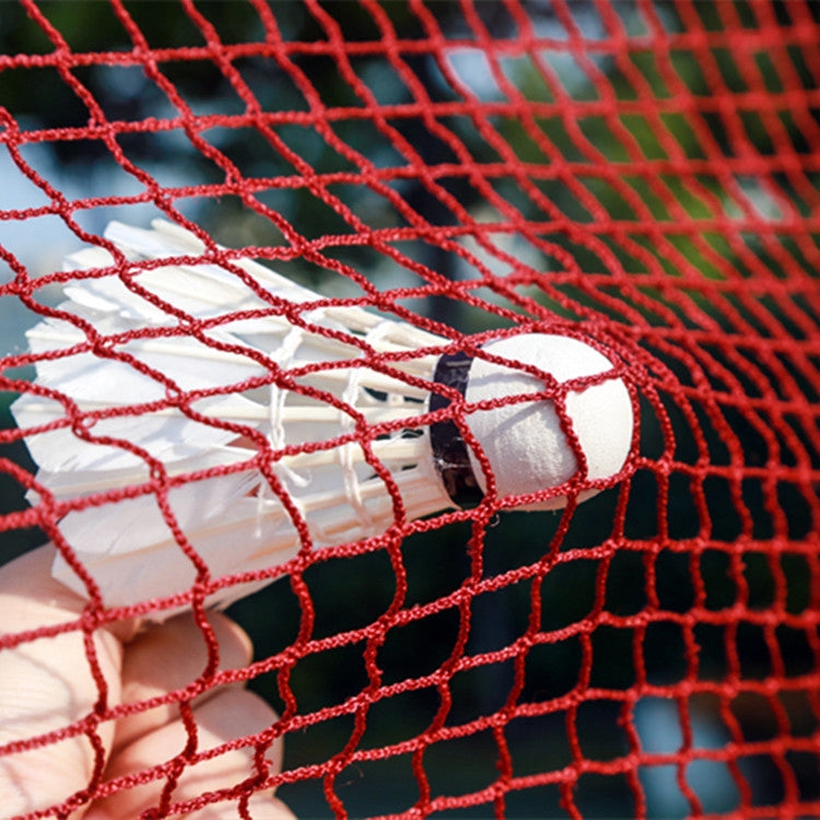 Portable Single-edged Hemming Polypropylene Badminton Net, Size: 610 x 76cm, Single-edged Hemming