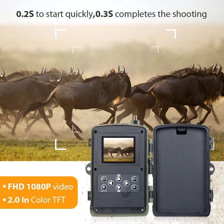 HC801LTE 4G US Version Waterproof IP65 IR Night Vision Security 16MP Hunting Trail Camera, 120 Degree Angle, HC801LTE US Version