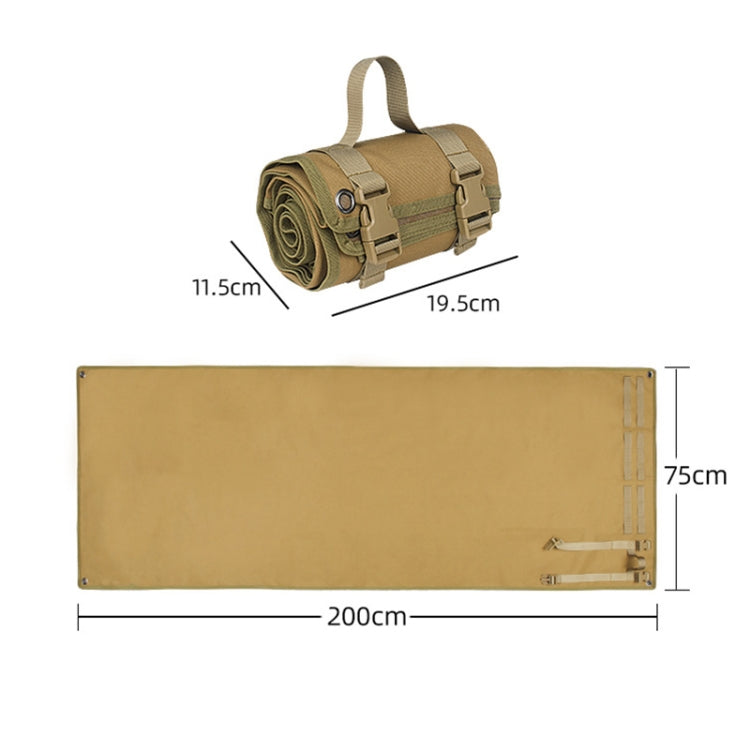 KOSIBATE H247 Outdoor Double Sided Waterproof Multifunctional Camping Mat, H247(Black), H247(Green), H247(Khaki)