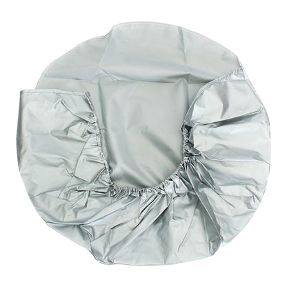4PCS 210D Oxford Cloth RV Caravan Tire Dustproof and Waterproof Cover For 27-29 inch, Caravan Tire Cover