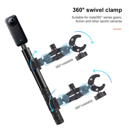 Motorcycle Handlebar Crab Clamp Mount, Handlebar Crab