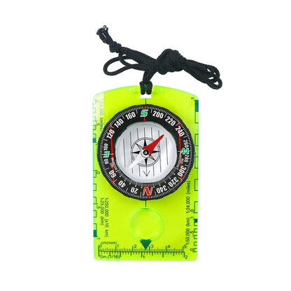 2pcs DC361 Outdoor Multifunctional Compass Map Scale, DC361