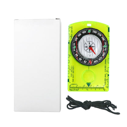 2pcs DC361 Outdoor Multifunctional Compass Map Scale, DC361