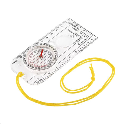 2pcs Nisa DC40-3A Outdoor Transparent Compass Map Scale, DC40-3A