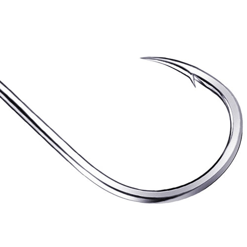 ISE 500 PCS Mixed Size Fish Barbed Hook Fishing Hooks, 6-15 #