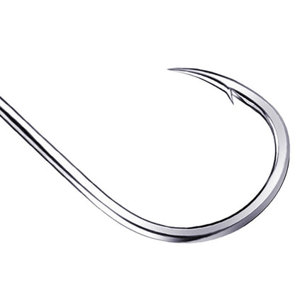ISE 500 PCS Mixed Size Fish Barbed Hook Fishing Hooks, 6-15 #