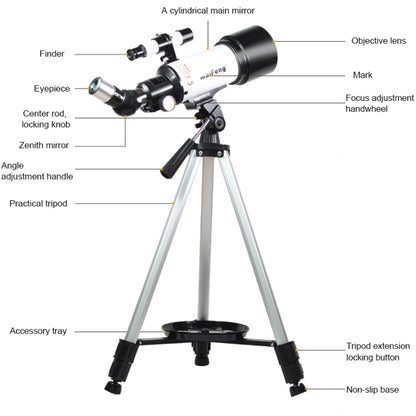 Maifeng40070 233x70 High Definition High Times Astronomical Telescope with Tripod, 233 x 70