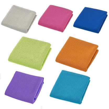 2 PCS Microfiber Fabric Gym Sports Towel Enduring Ice Towel, Size: 30*100cm, Ice Towel, Size: 30*100cm(Orange), Ice Towel, Size: 30*100cm(Green), Ice Towel, Size: 30*100cm(Grey), Ice Towel, Size: 30*100cm(Blue), Ice Towel, Size: 30*100cm(Magenta)