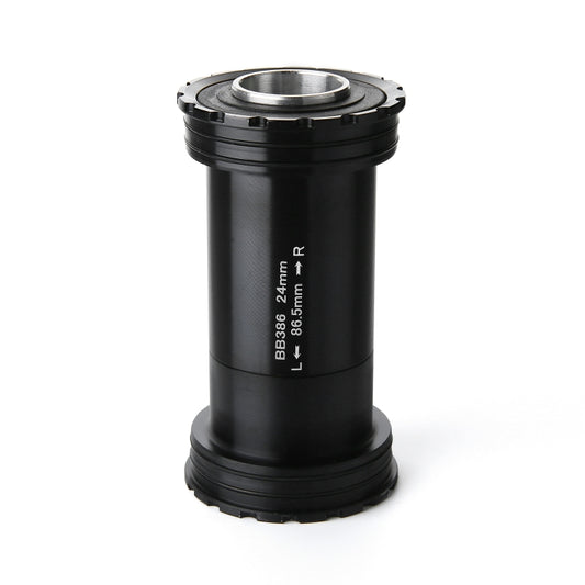 BB386 Press Fit Style EVO Bottom Bracket Fits 86.5mm for SHIMANO / SRAM / FSA Mountain Bike, BB386 EVO