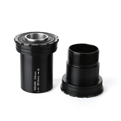 BB386 Press Fit Style EVO Bottom Bracket Fits 86.5mm for SHIMANO / SRAM / FSA Mountain Bike, BB386 EVO
