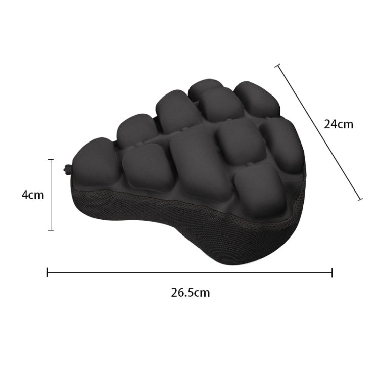 BC-203 1.0 M Size Bicycle Foldable Inflatable Airbag Cushion Seat Cover with Inflator, BC-203 1.0 M