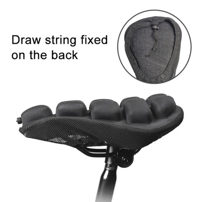BC-203 1.0 M Size Bicycle Foldable Inflatable Airbag Cushion Seat Cover with Inflator, BC-203 1.0 M
