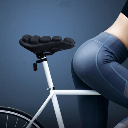 BC-203 1.0 M Size Bicycle Foldable Inflatable Airbag Cushion Seat Cover with Inflator, BC-203 1.0 M