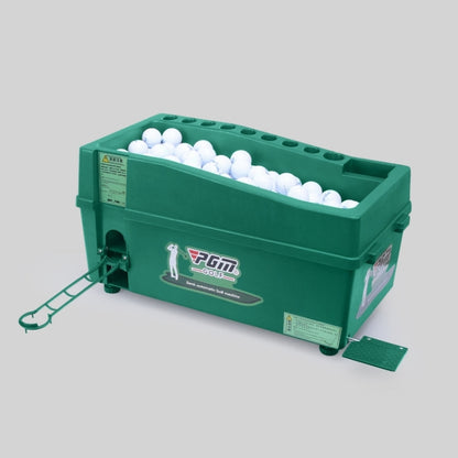 PGM Golf Ball Dispenser Automatic Tee Up Machine with Club Rack, Size: 62x32x32cm, 62x32x32cm Grey, 62x32x32cm Green
