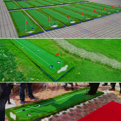 PGM Golf Four Colors Putting Mat Push Rod Trainer, Size: 75x300cm, Size: 75x300cm